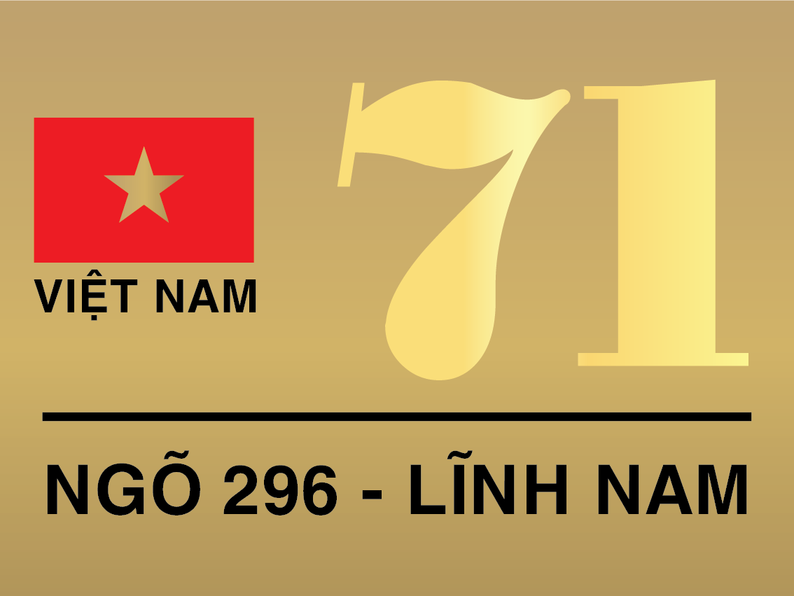 [SN-Alu-Mẫu 2] In bảng số nhà bền, đẹp
